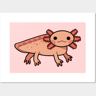 Axolotl Posters and Art